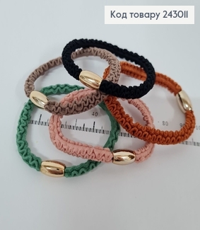 Резинка з золотом в асорт.10 шт / уп ціна за уп. 243011 фото