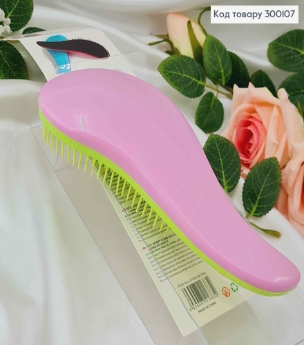 Щетка для волос, Redberry (тангл тизер), Салатово-Фиолетовая средняя(19*8), качественный Китай 300107 фото 1