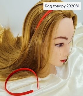 ¶Обруч пластик красный с тканью 292081 фото