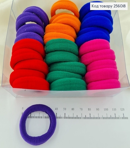 Резинка микрофибра Китай 4 см №3 30 шт/уп  256018 фото 1