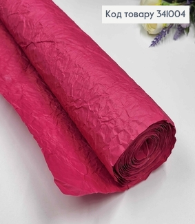 Папір ЖАТКА, колір МАЛИНОВИЙ, 65см*5ярда 341004 фото