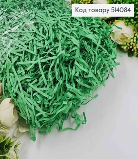 Наполнитель бумажный Зеленый 100 гр 514084 фото