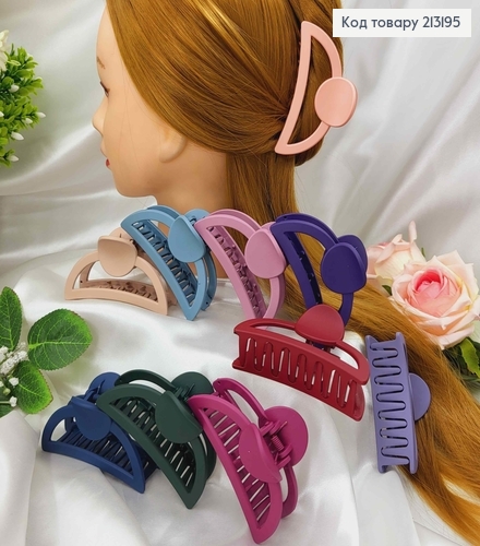 Краб каучук, Дуга з колом, 9см, кольори в асорт. 213195 фото 1