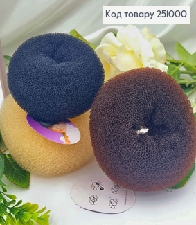 Мочалка бублик №0 для гульки, 11см в ассорт. 255000 фото